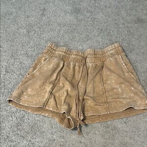 Casual Tan Women's Shorts